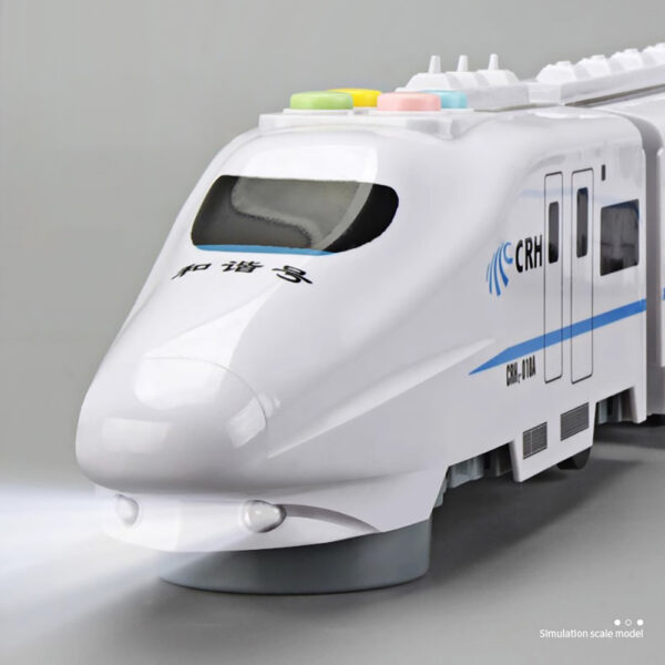 Electric Train Toy Simulation High Speed Railway Harmony Train Model Educational Toys For Boys Girls Gifts extra large size 98cm