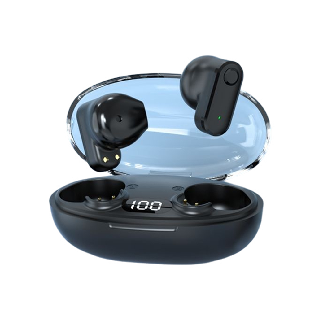 Wireless Earbuds, Wireless Headphones With 200mAh Battery, Artificially Adapted Ear Canal Design, Stereo Dual Mode Wireless Headphones S450 Black