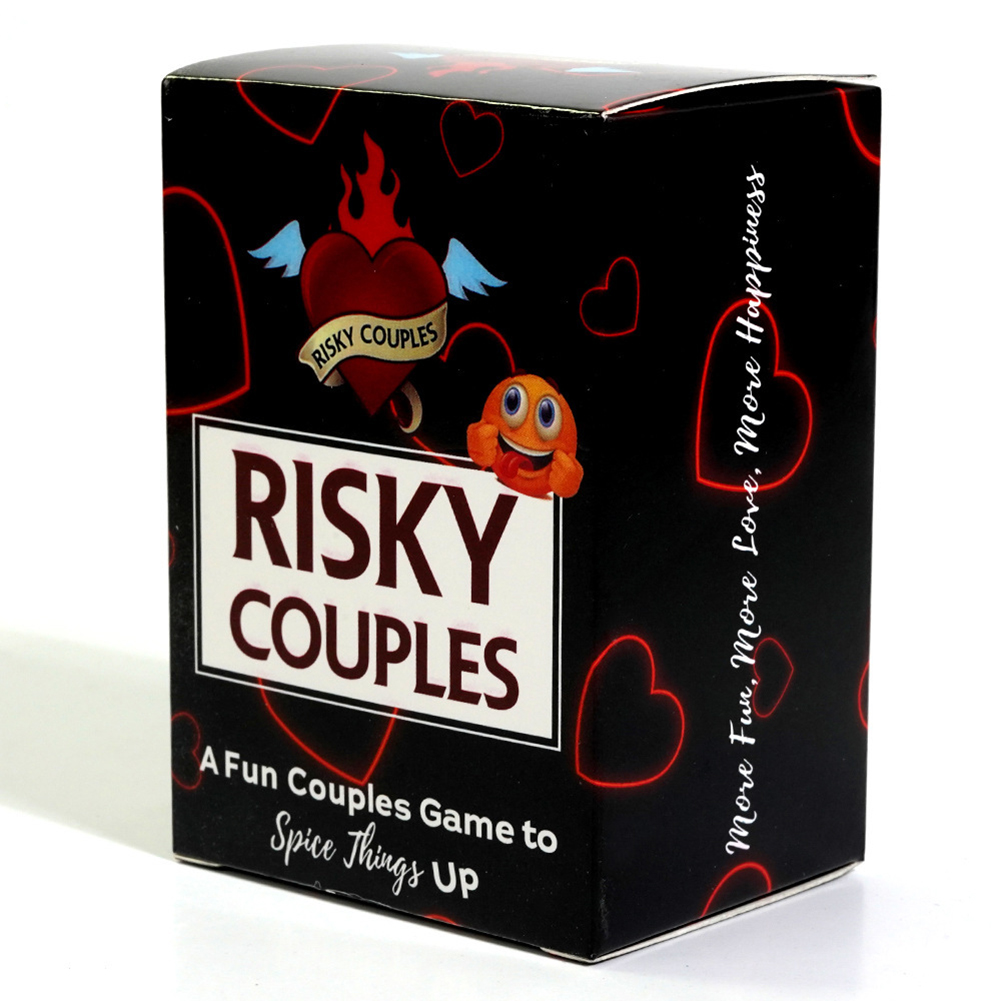 Risky Couples Card Game Thought-Provoking Conversations Card Board Game For Date Night Anniversaries Risky couple