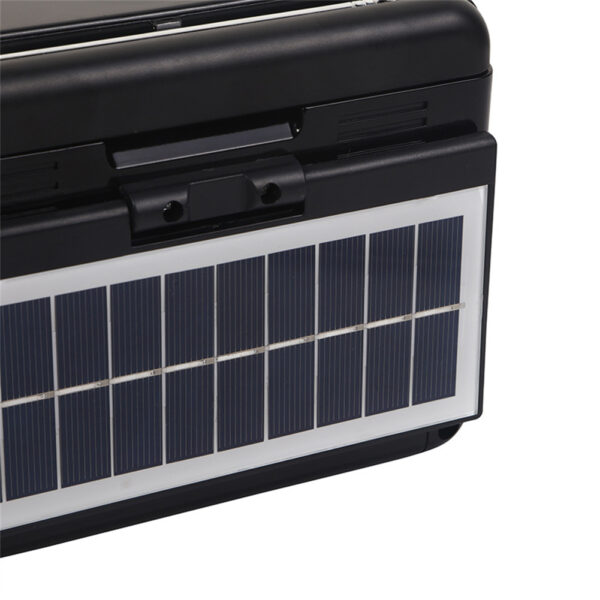 EC-2110BTS Portable Radio AM FM SW Solar Powered Pocket Radio Best Reception For Emergency Hurricane Running Walking black