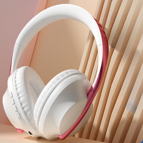 Wireless Stereo Headset Noise Canceling Headset Gaming Headphones HiFi Sound Earphones For Students Men Women gold