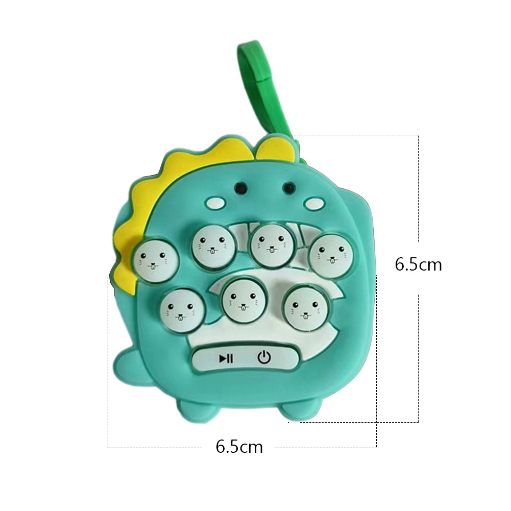 Mini Whack-A-Mole Game Toy Handheld Push Puzzle Game Console Stress Relief Sensory Toys For Boys Girls Gifts random style