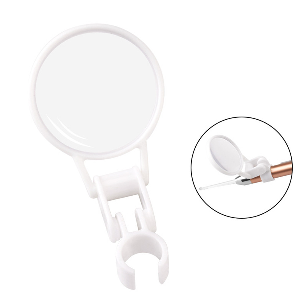 Children Luminous Ear Wax Cleaner Portable Flashlight Ear-pick Earwax Remover Cleaning Ear Care Tool Rose gold ear spoon