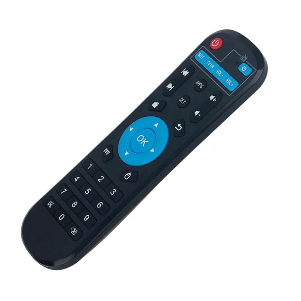 Remote Control External Set-top Box Remote Control For TV, Qplus T95 T95max T95z H96max Mx10 X88 For TV Remote Function Accessories black